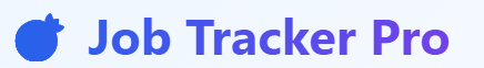 Job Tracker Pro - Modern Job Application Manager